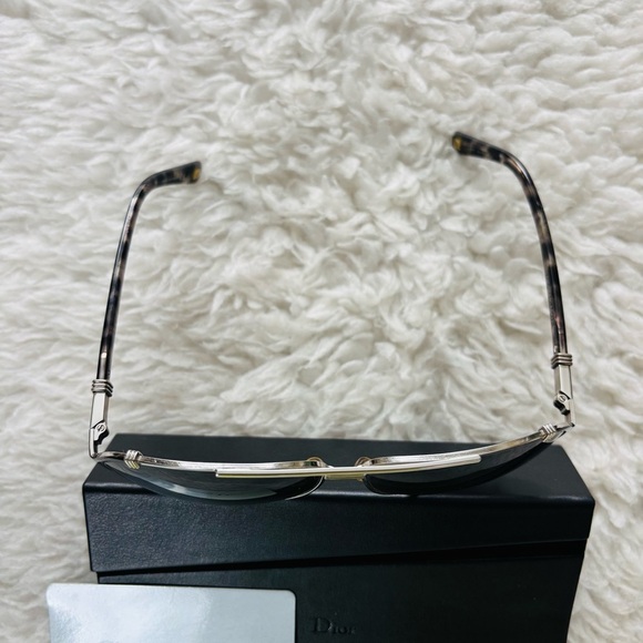 Christian Dior Chicago2 Unisex Gradient Charcoal BlackGunmetal Sunglasses w/case main image 14